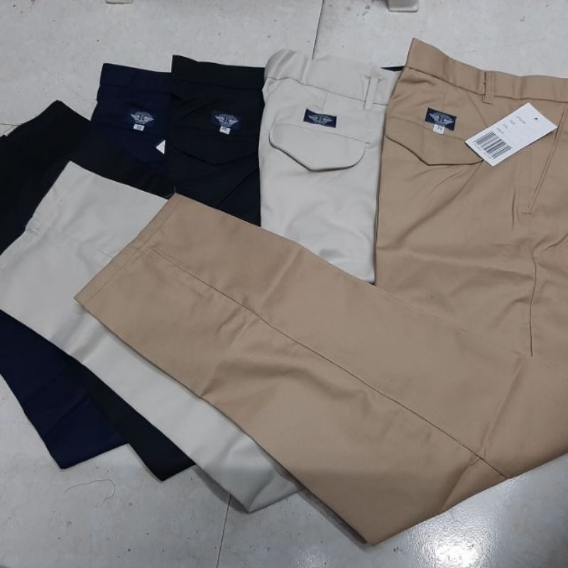 DOCKERS PANTS TWILL COTTON #SLACKS FOR 