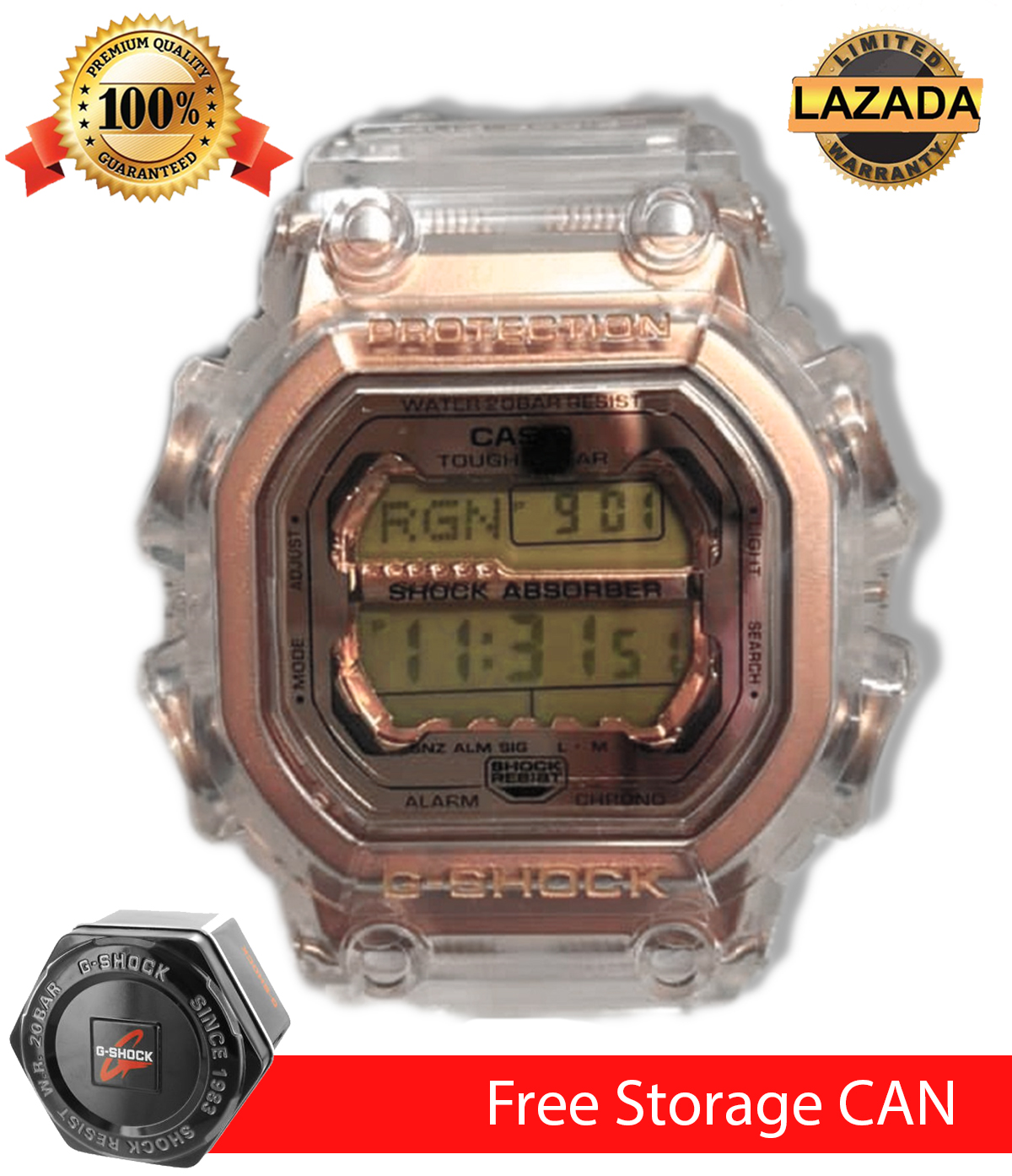 g shock water 20bar resist world time