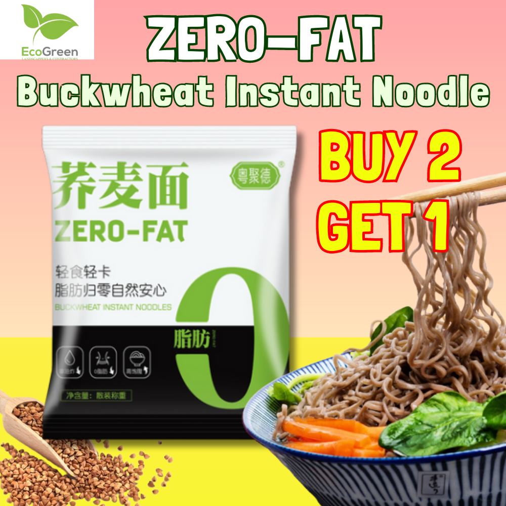 JAKU Zero Fat Buckwheat Instant Noodle Low Carb NonFried No Fat Noodle