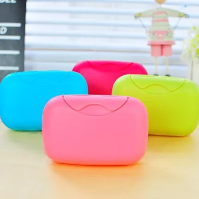 Soap Case Candy Colored Travel Waterproof Leakproof Soap Box With Lock Soap box case