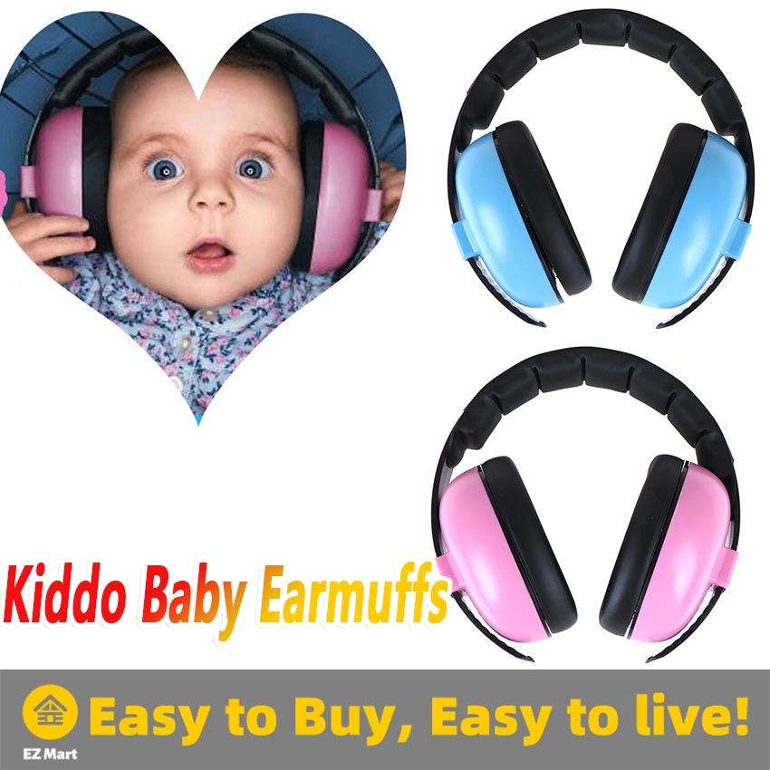 【Fast Shipping】 Kids Noise Cancelling Earmuffs Headphone Hearing