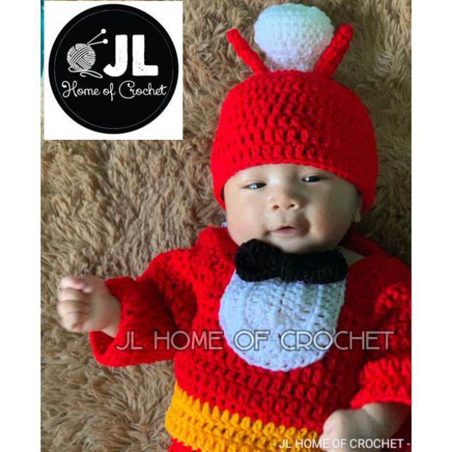 JOLLIBEE COSTUME CROCHET Lazada PH