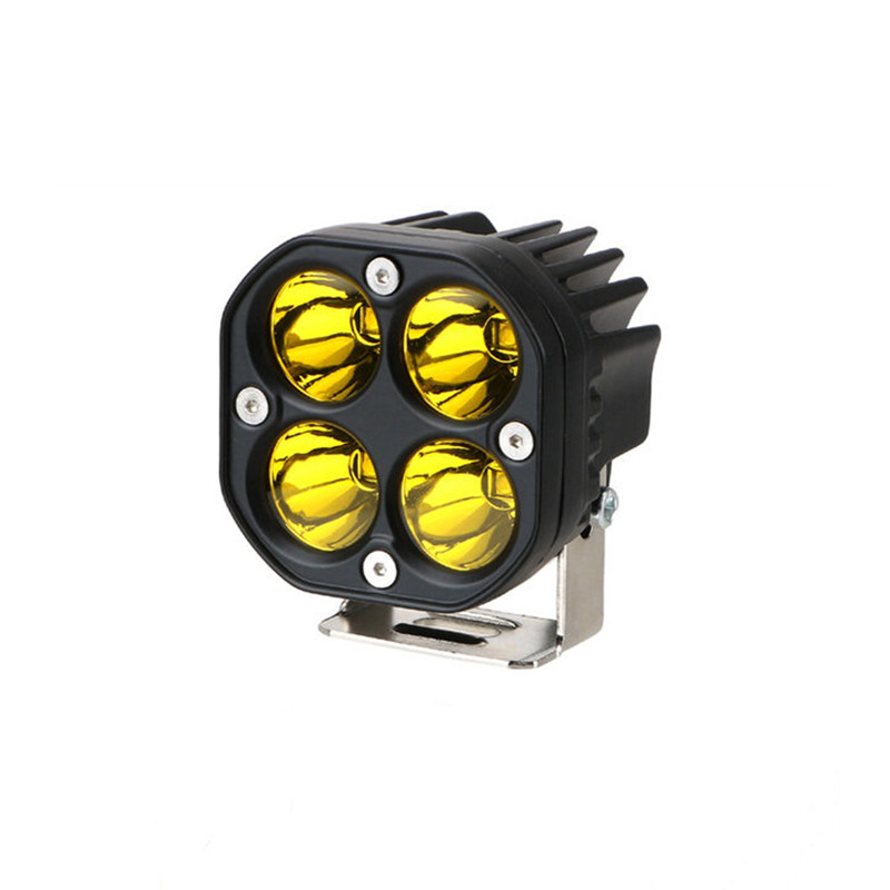 【COD】3 Inch 40W Yellow LED Work Light Bar Pod Pod Lights Laser Gun ...