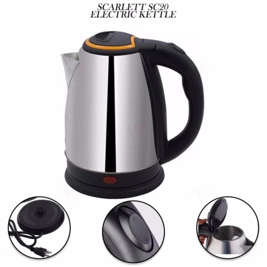 LST 2.0L Stainless Steel Electric Kettle 1500W Lazada PH