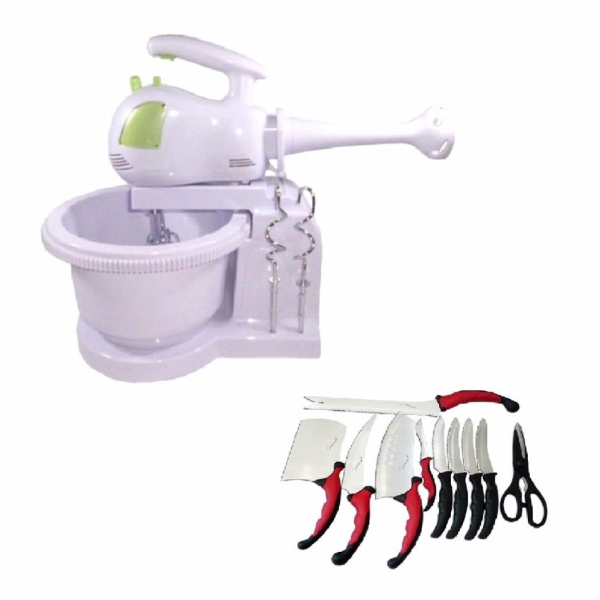 METRODEALS SHG903 3in1 Stand Mixer with Bowl and Blender with Pro V