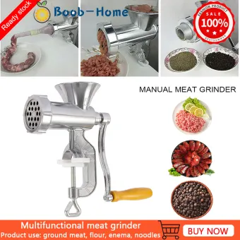 large manual meat grinder