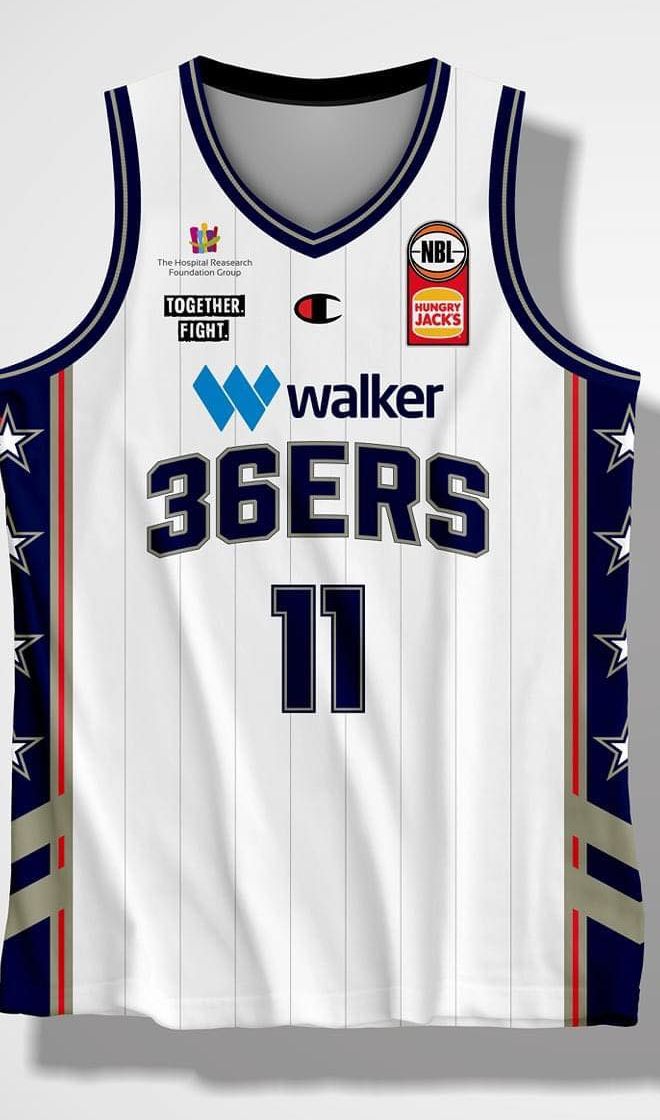 KAI SOTTO ADELAIDE 36ERS FULL SUBLIMATED JERSEY