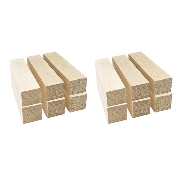 6Pcs Basswood Carving Blocks for Wood Beginners Carving Hobby Kit DIY Carving  Wood 