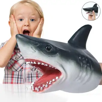 shark head toy