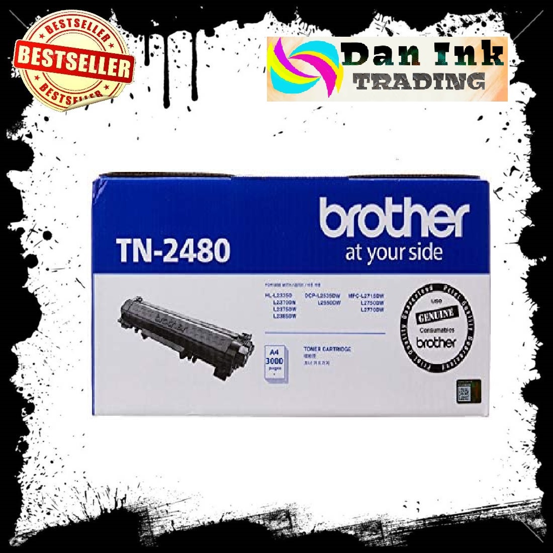 Brother Tn 2480 Tn2480 Black Original Toner Cartridge Lazada Ph