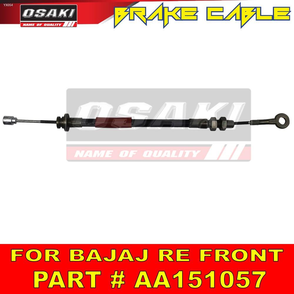 【factory outlet】 set OSAKI BAJAJ RE FI Cables (Brake, Clutch, Gear