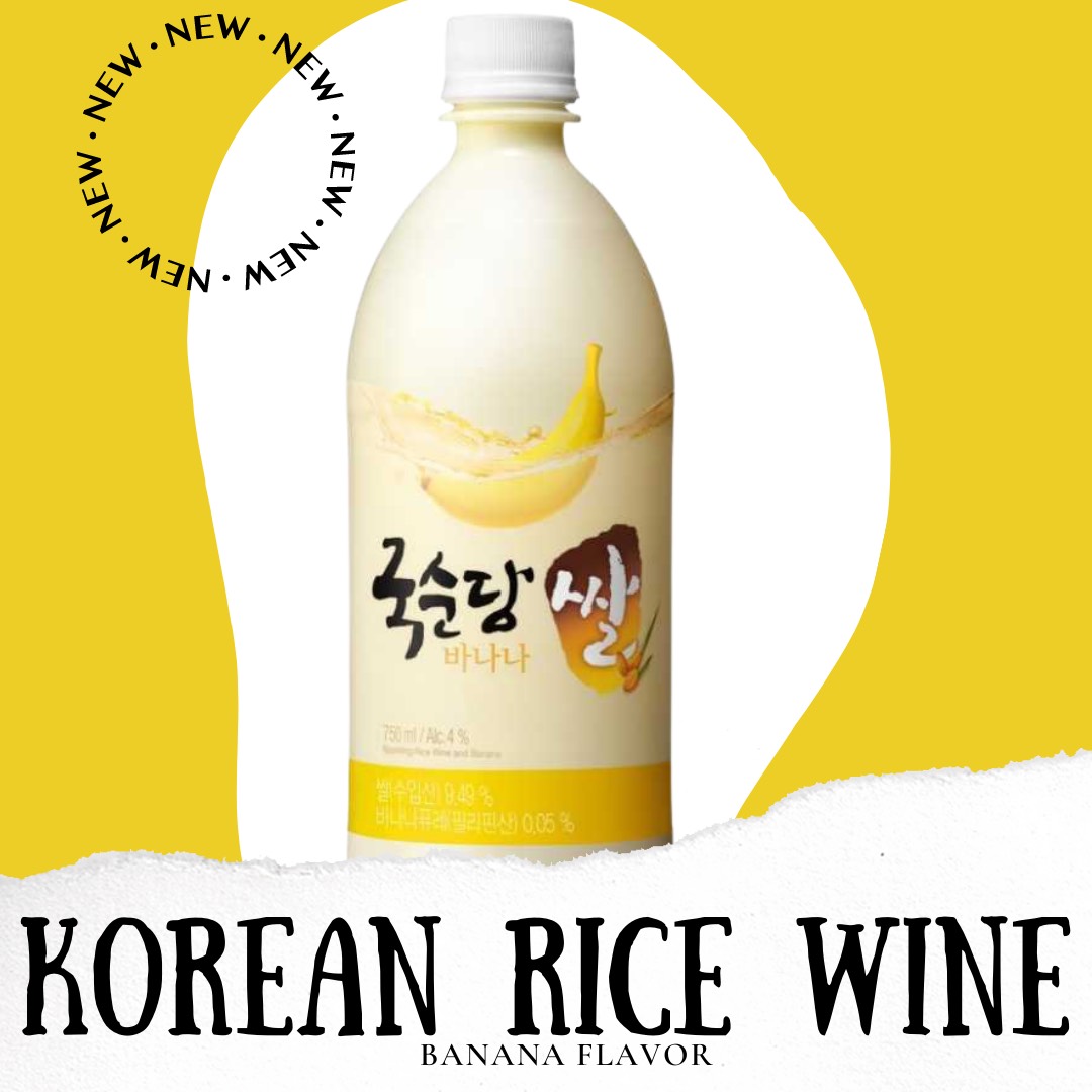 KOREAN MAKGEOLLI (BANANA FLAVOR) Lazada PH