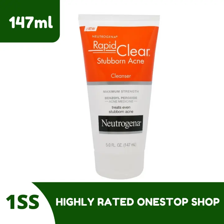 stubborn acne cleanser