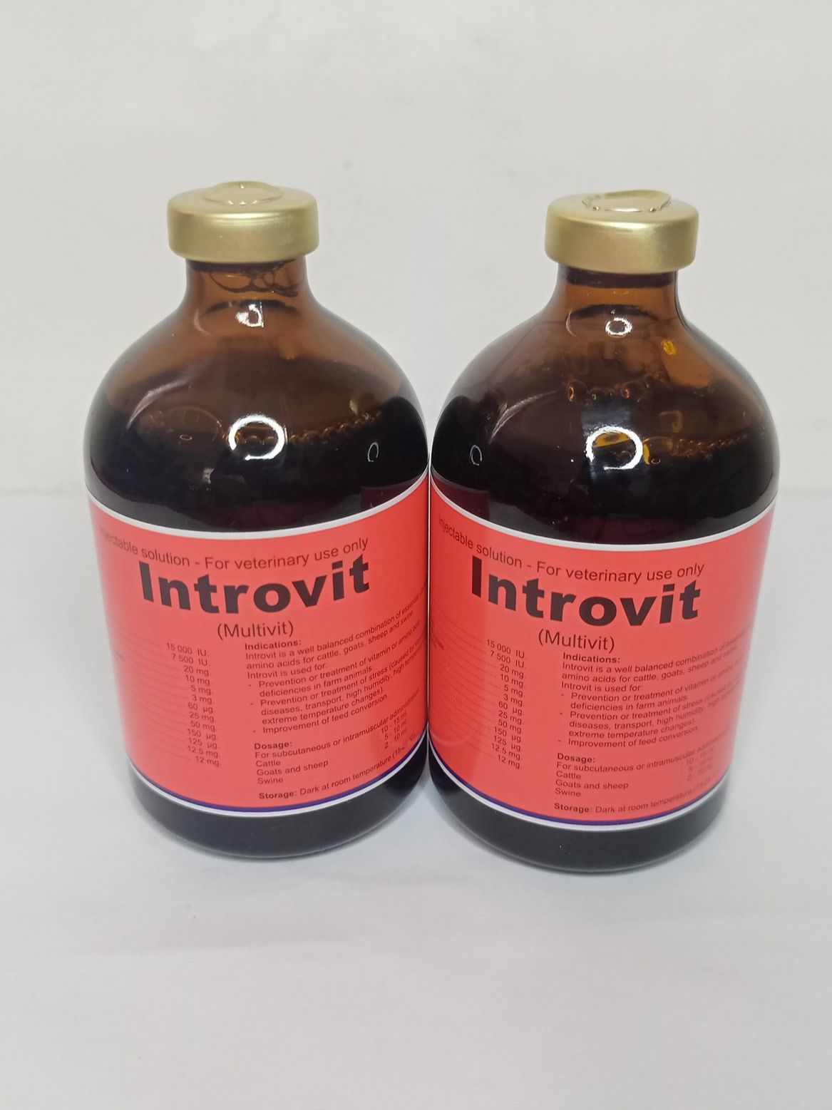 [VETKLIX II] 2 BOTTLES (100ml) / INTROVIT MULTIVITAMINS For GAMEFOWL ...