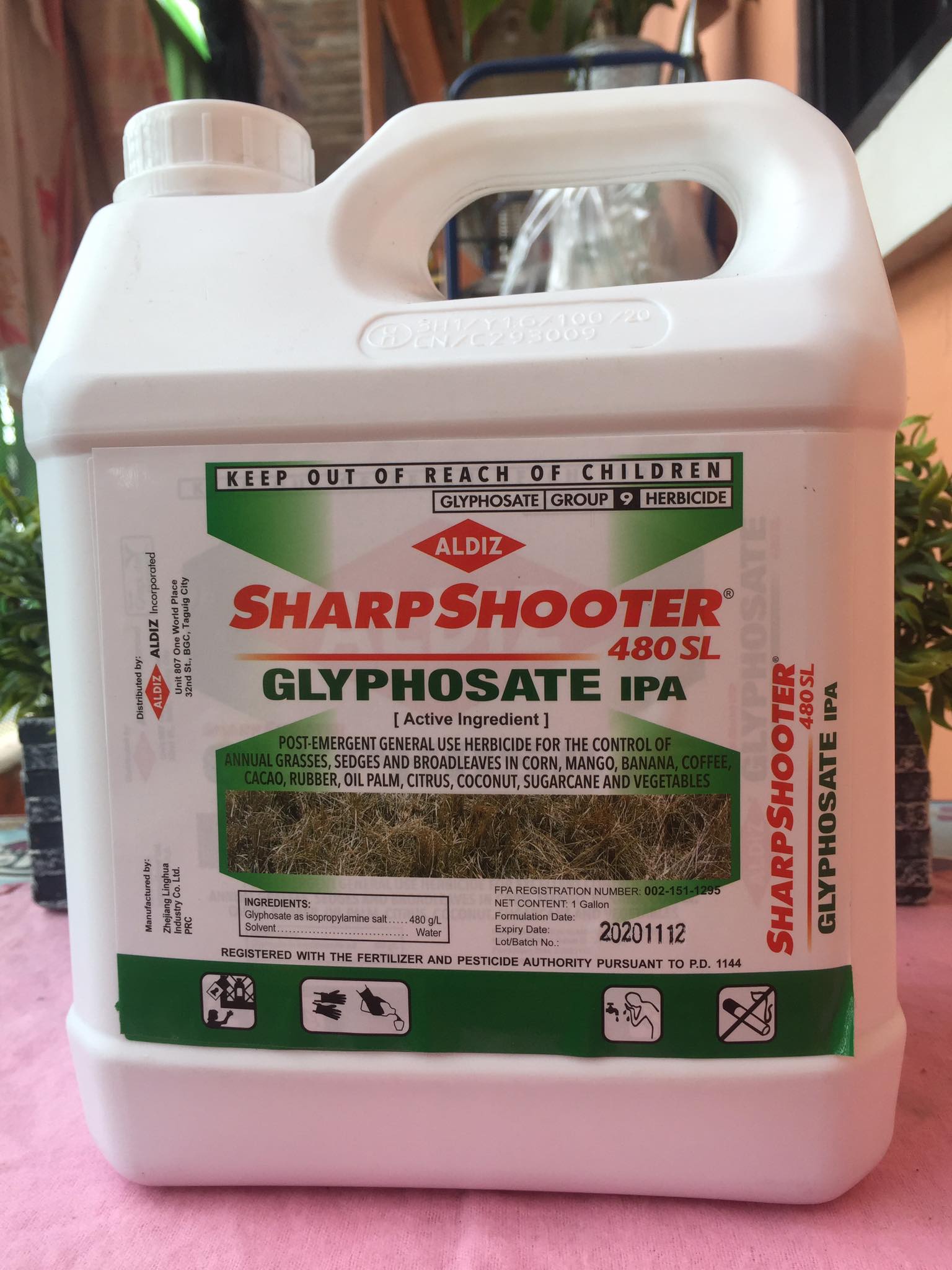 Sharpshooter 480 SL Glyphosate Herbicide 1gallon Lazada PH