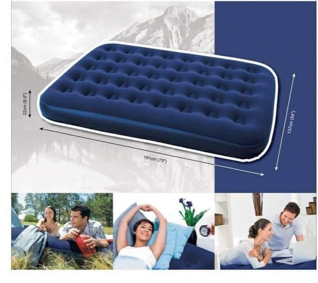 Indoor & Outdoor Camping Inflatable Air Bed , Inflatable Double Person