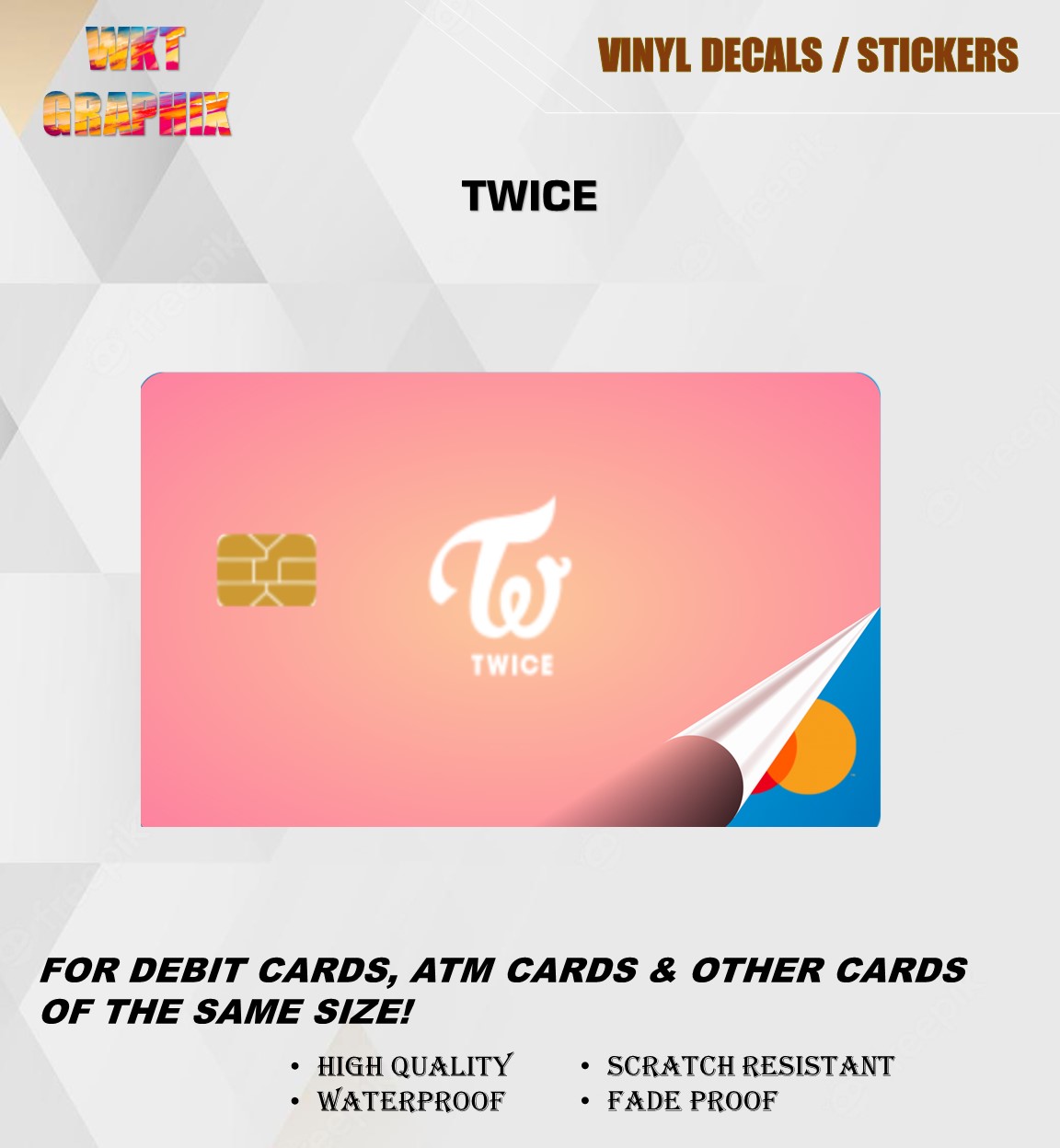 KPOP CARD SKIN DESIGNS PART 2 FOR DEBIT CARDS AND BEEP CARDS