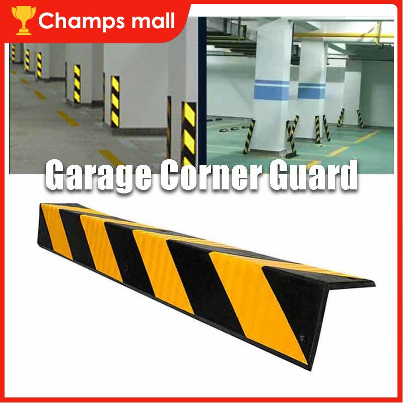 Heavy Duty Rubber Corner Guard Garage Protector Reflectorized Guard For Parking Lazada PH