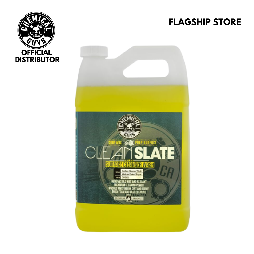 Chemical Guys Clean Slate Surface Cleanser Wash (1 Gallon) - Wax Stripping  Wash