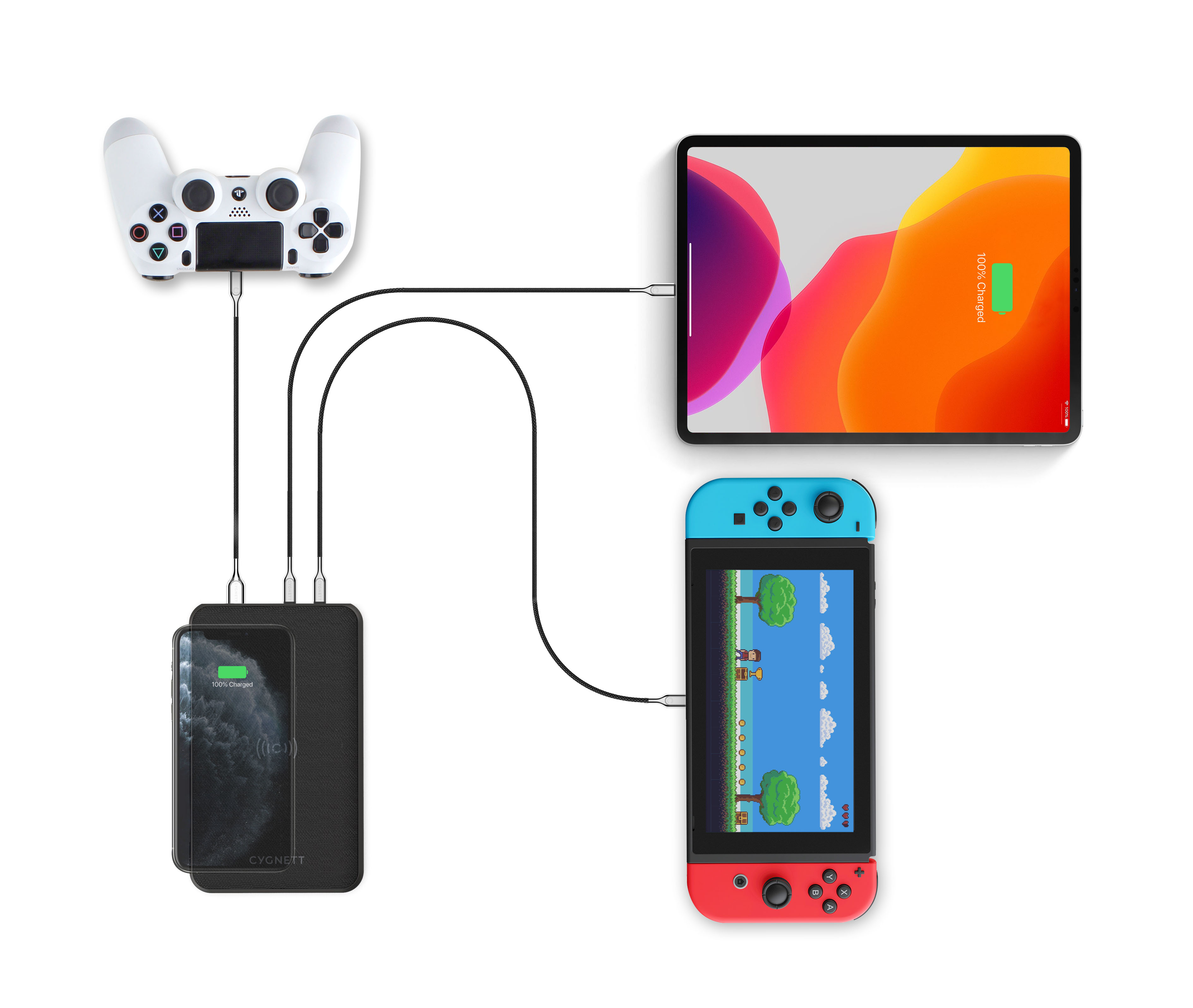 ChargeUp Edge+ 27,000mAh USBC Wireless Laptop Power Bank