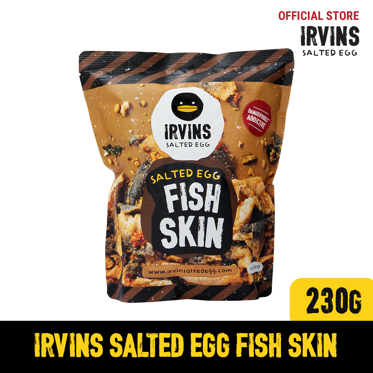 Irvins Salted Egg Fish Skin 230g Big Lazada Ph
