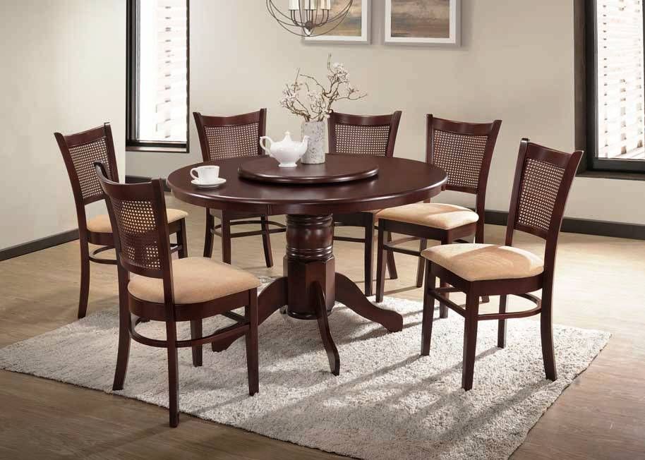 DFT DINING SET WITH LAZY SUSAN 6 SEATERS | Lazada PH