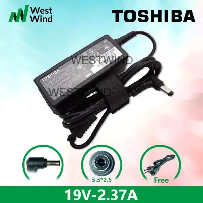 Toshiba Laptop Charger Adapter 19V 2.37A for Libretto W100 W105 Satellite C40 C40-B C40-C C40D C40D-A C40D-A108 C40D-B C50D-A-131 C50D-A-133 C55-C C55D-C