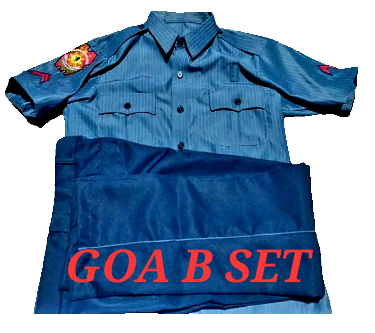 G.O.A. goa 00ss military シャツ 