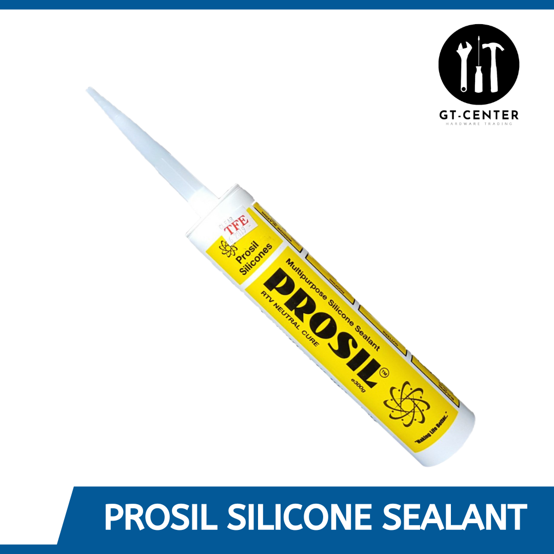 Prosil Silicone Sealant (clear, black, bronze, white) Lazada PH