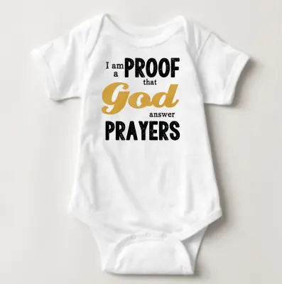 Baby Statement Onesies - I am a Proof