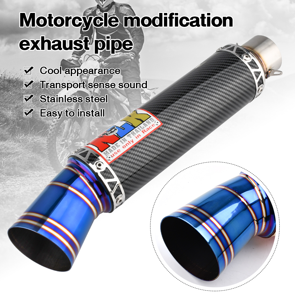NLK pipe 51mm inlet canister only muffler exhaust open pipe daeng