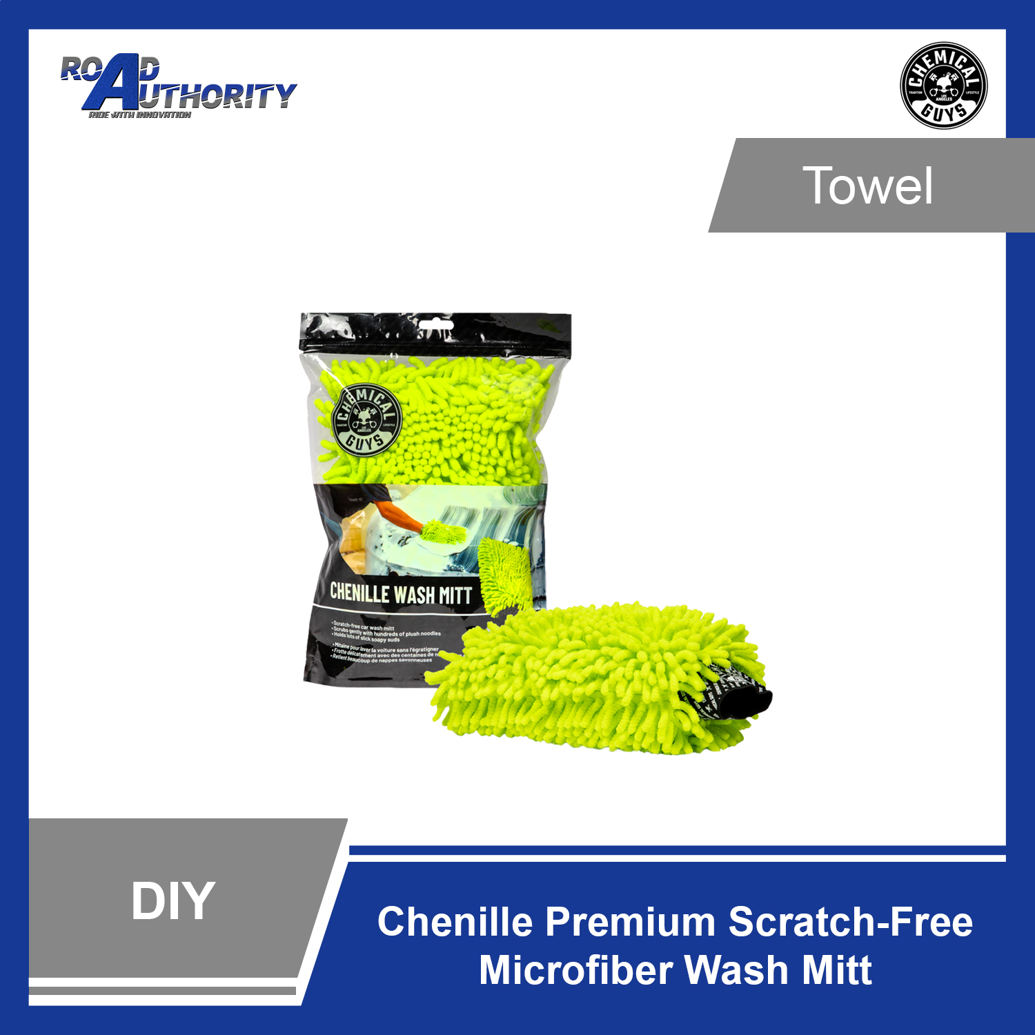 Chemical Guys Chenille Wash Mitt