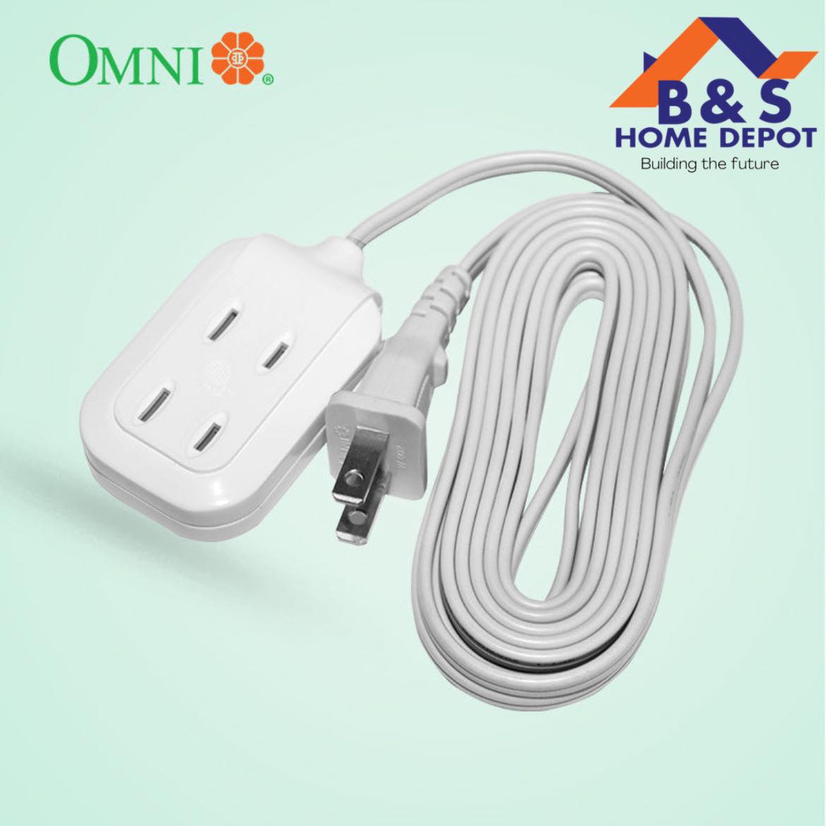 OMNI Dual Portable Extension Cord Set 3Meter Wire WDP303 Lazada PH