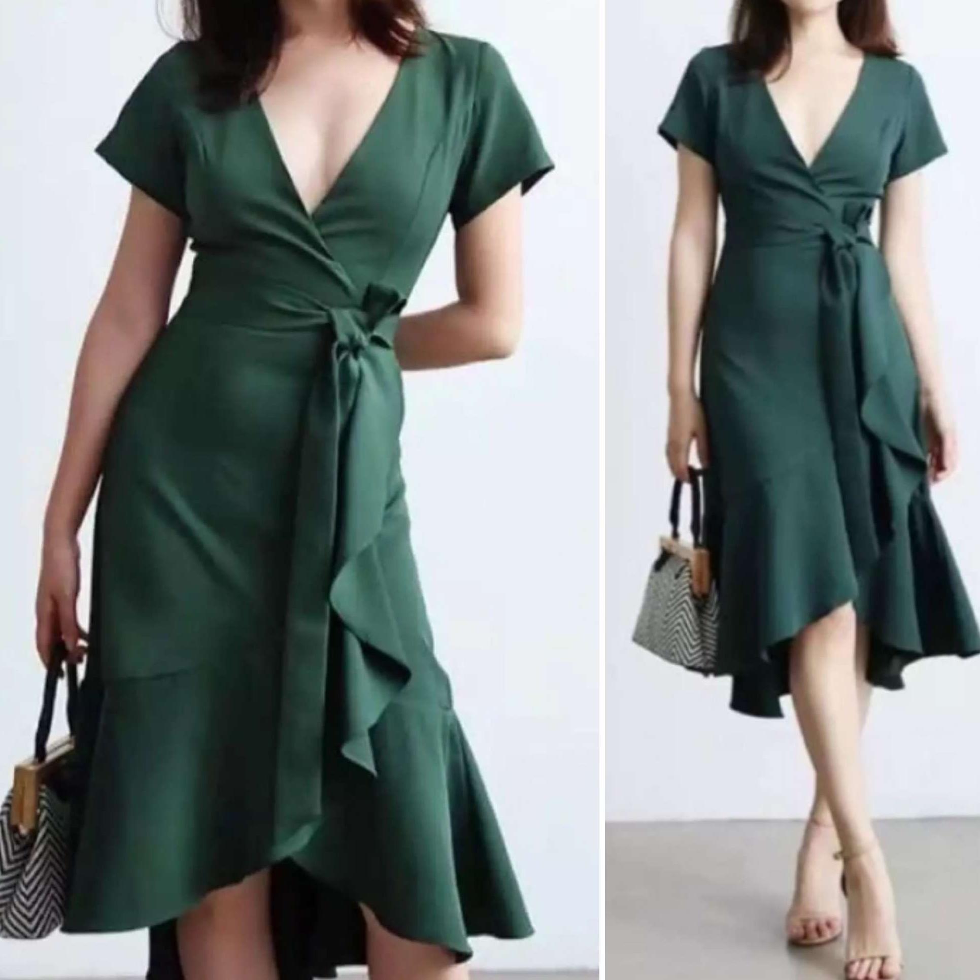 Lazada 2024 green dress