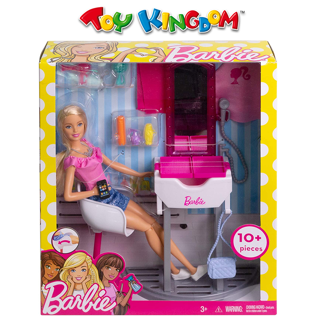 barbie doll salon