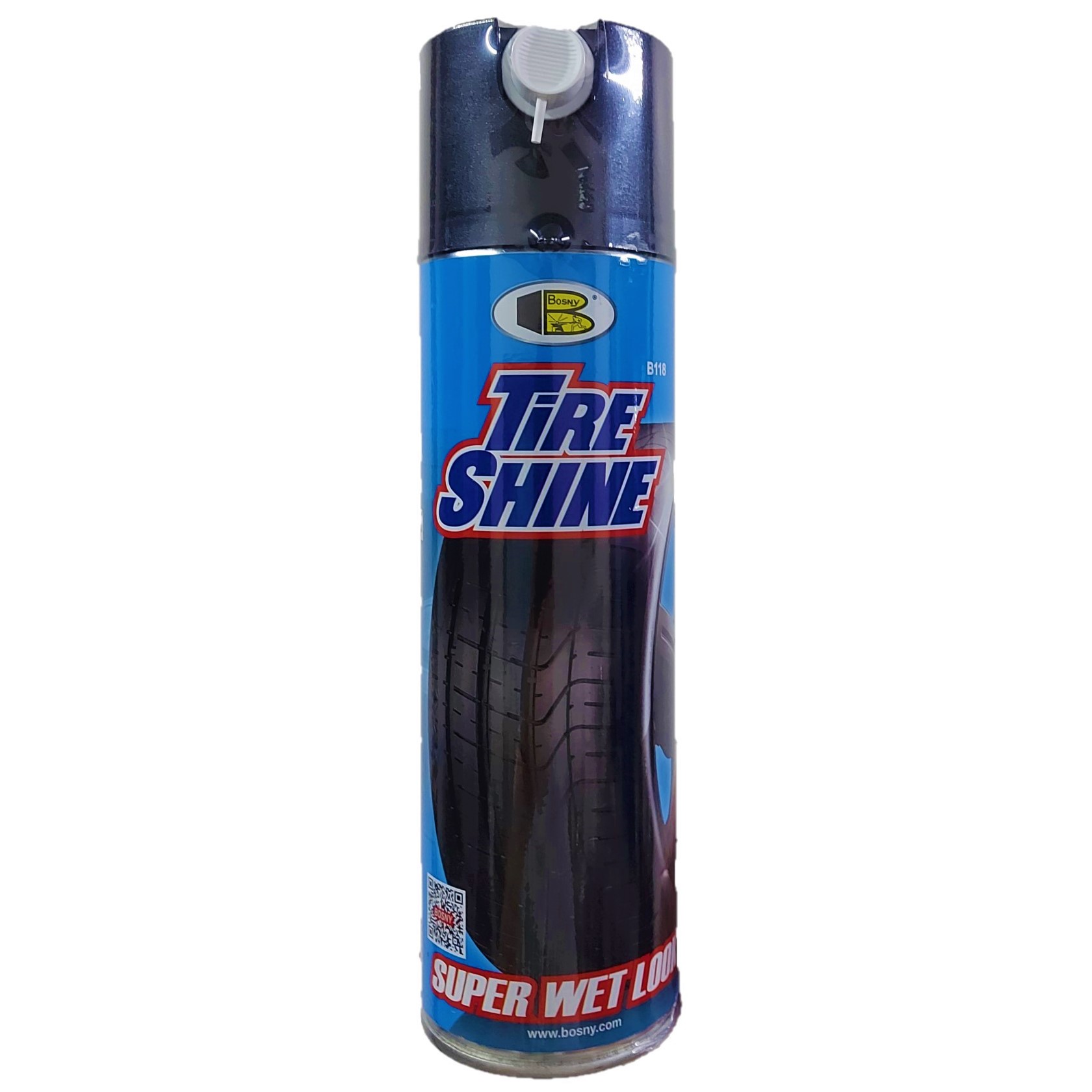 Bosny Tire Shine Super Wet Look Spray B118 - 550mL