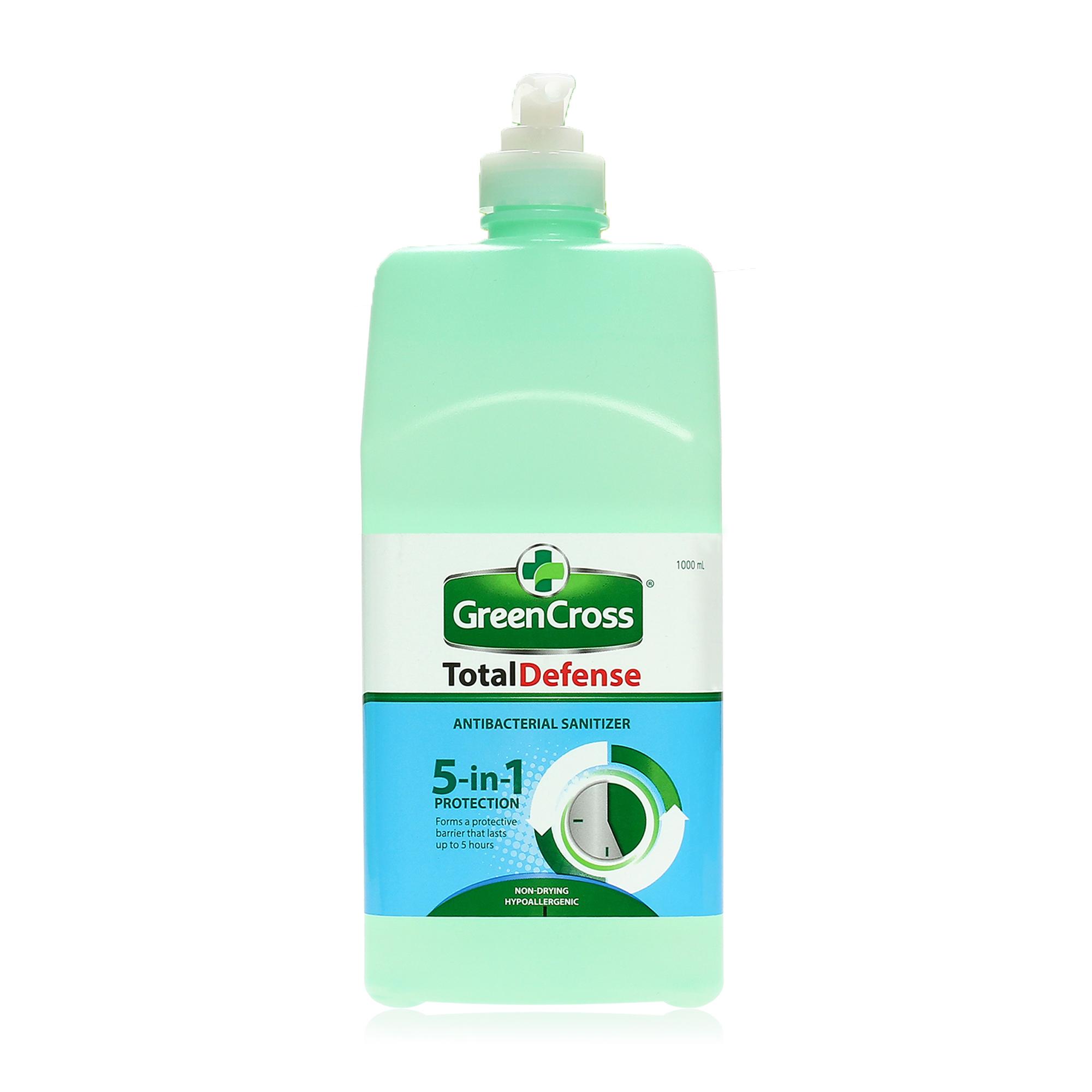 Green Cross Total Defense Antibacterial Sanitizer Set of 2 (1000 mL PD