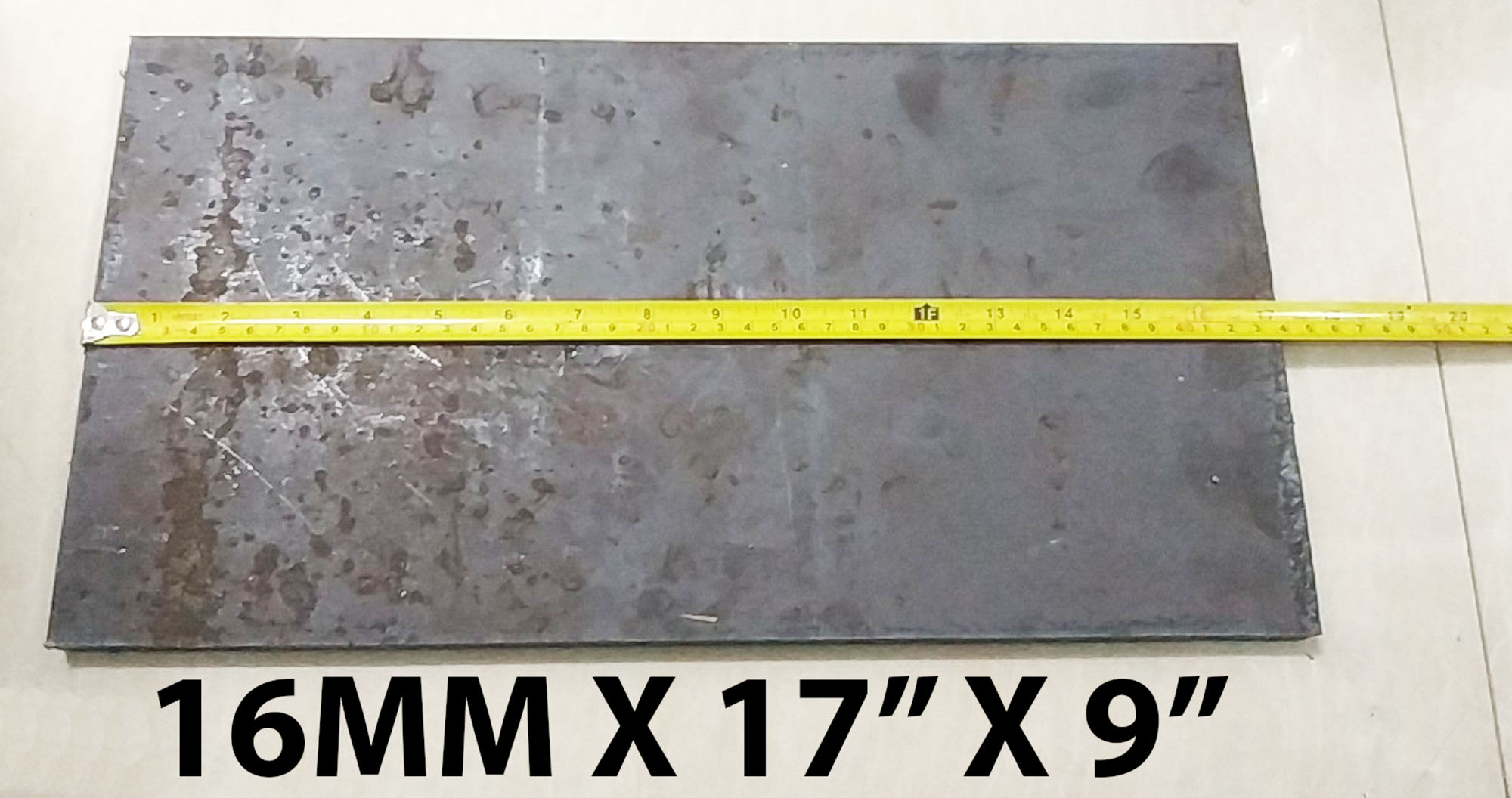 Ms Base Plate Mm Thickness X Inches X Inches Mild Steel