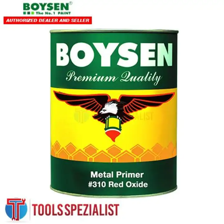 Boysen Metal Primer 310 Red Oxide 4ltr Gal Lazada Ph