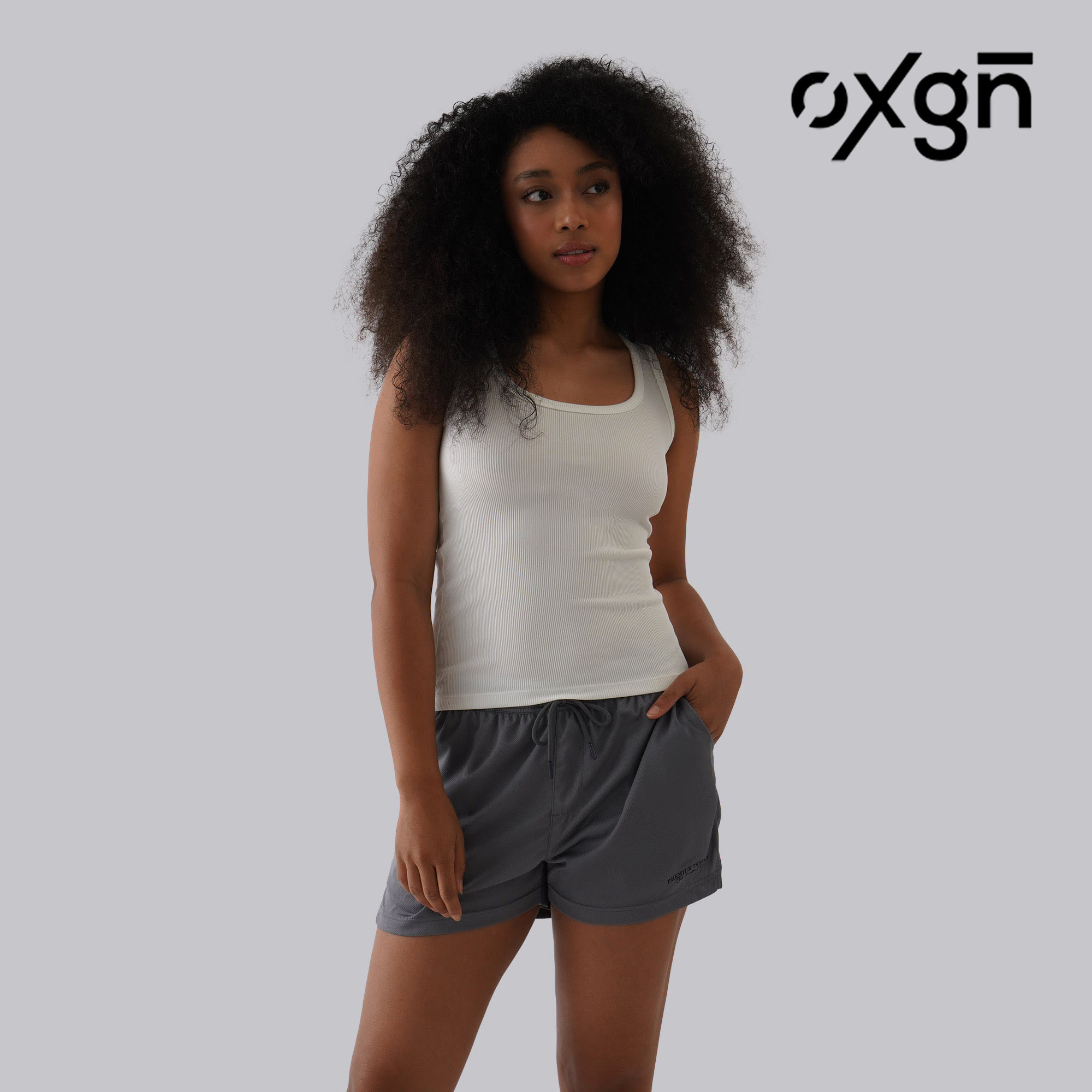 OXGN Generations Square Neck Tank Top for Women (White) | Lazada PH