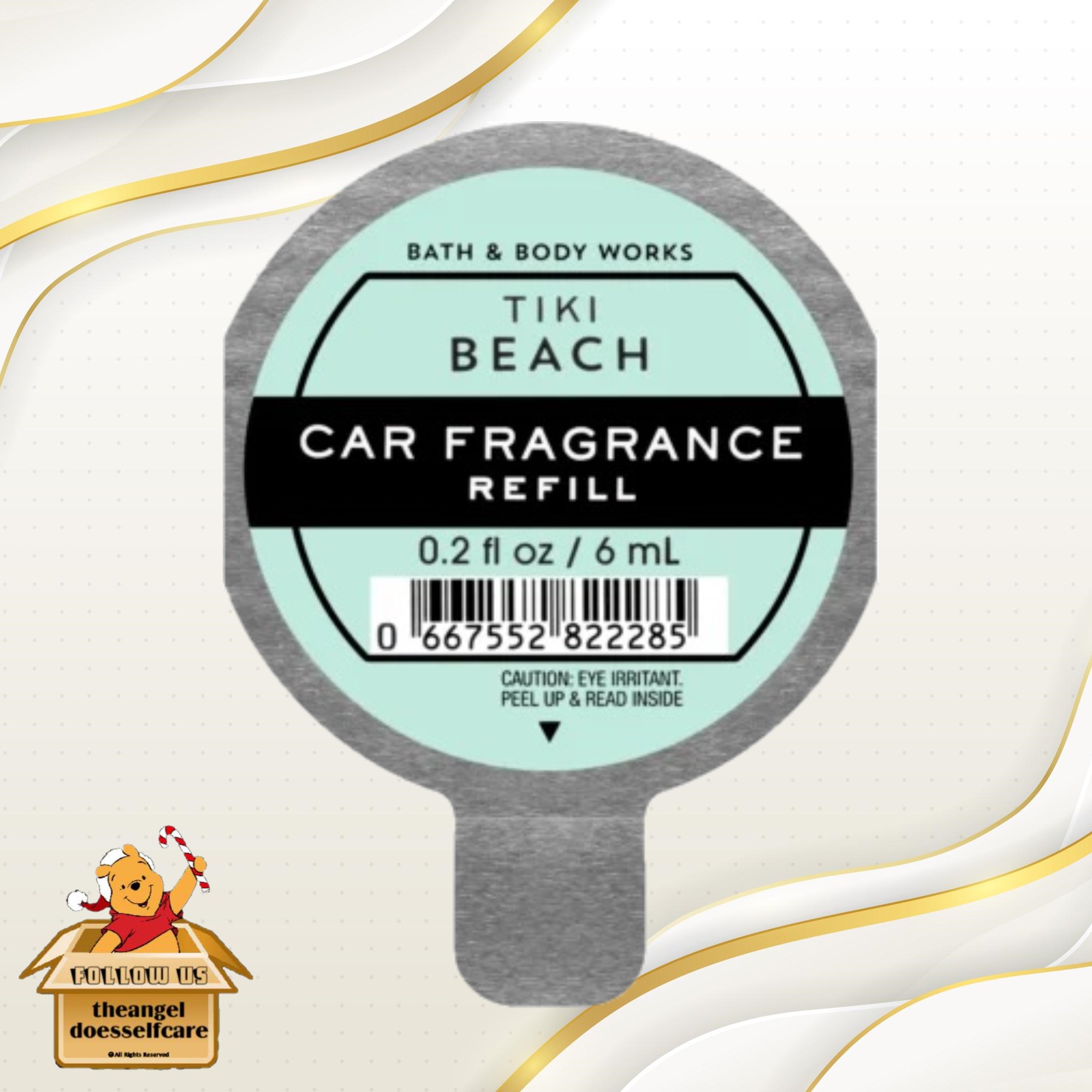 Bath & Body Works Car Scentportable Fragrance Refills 2 Tiki Beach