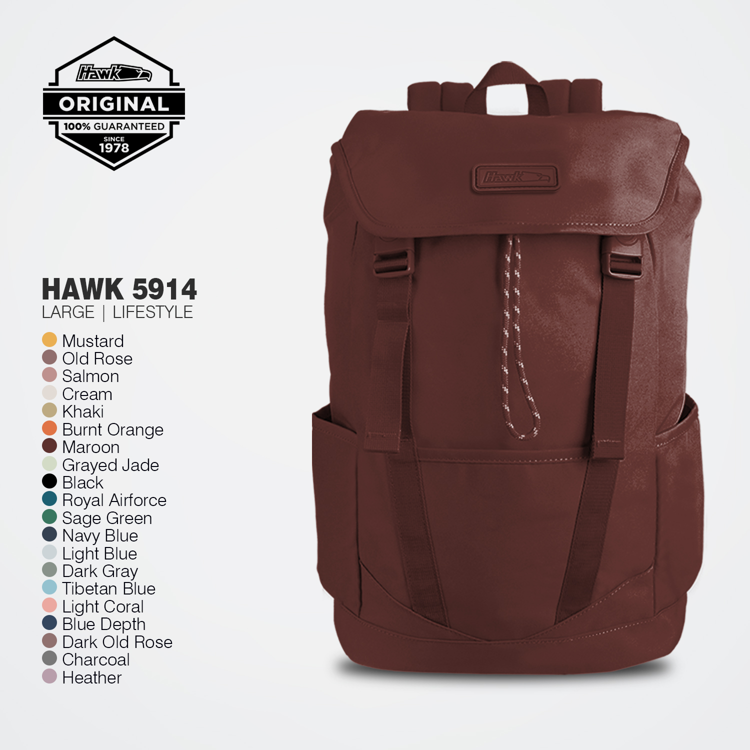 Hawk 5914 Hawk Bag With Laptop Compartment Hawk 5914 Hawk
