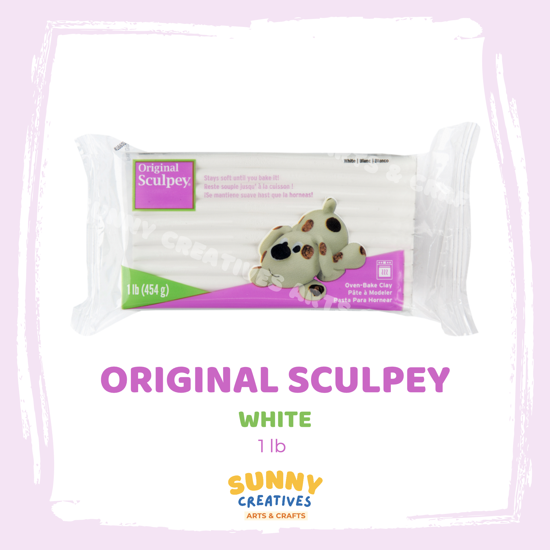 Sculpey Original Clay 1 lb. White