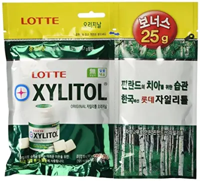 [Lotte] Xylitol Applemint Chewing Gum (25g)