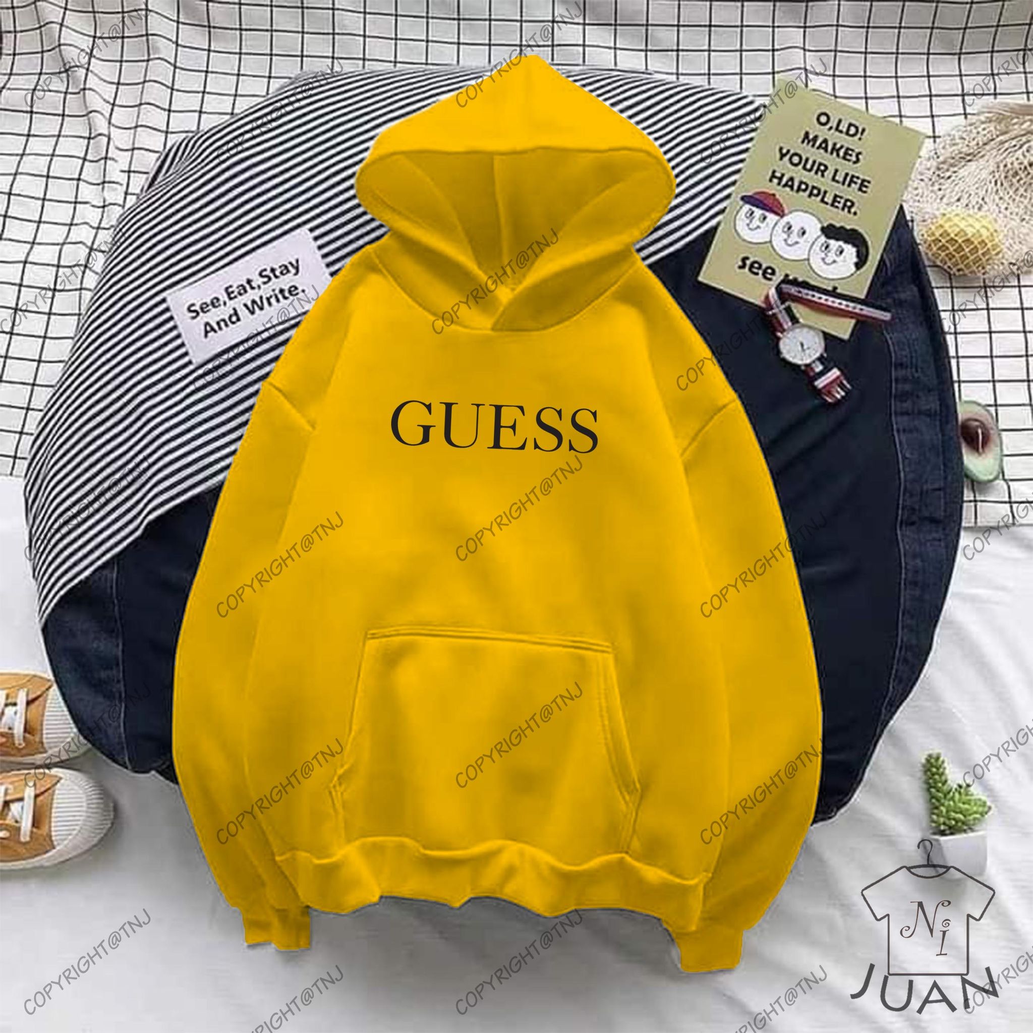 Chinatown market hot sale guess hoodie