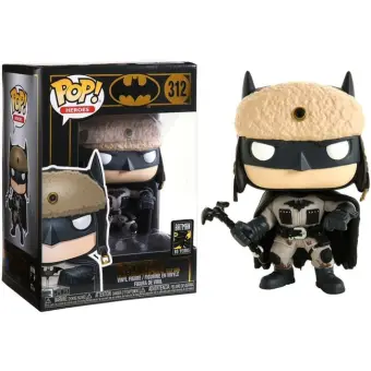 red batman funko