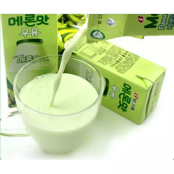 6 Pack of Binggrae Melon Flavored Milk Drink 200ml | Lazada PH