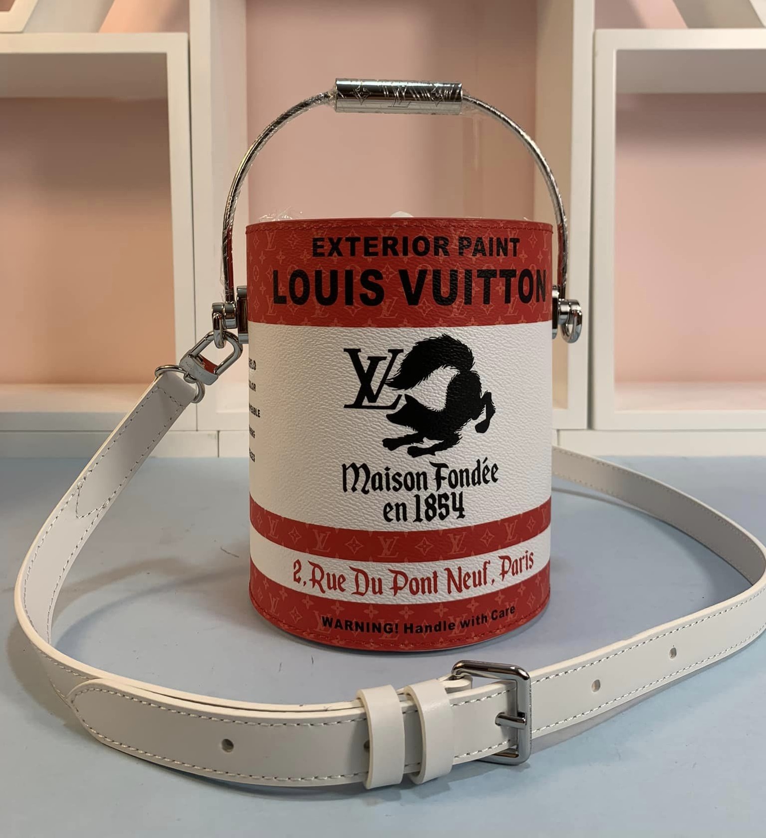 ขายแล้วค่ะ Louis Vuitton Paint Can Green Bag Limited 2022
