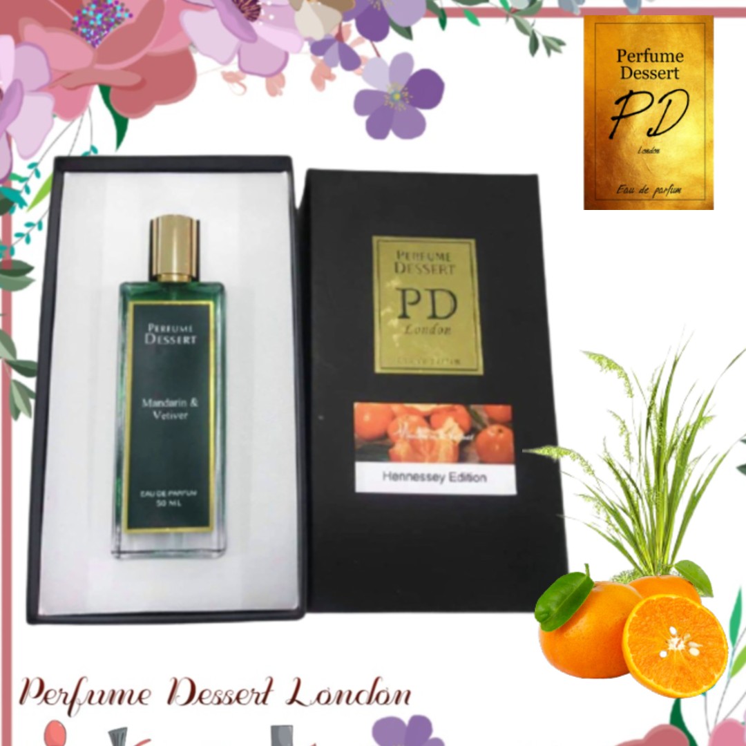 FREE GIFT ITEM Perfume Dessert London MANDARIN AND VETIVER 50ML