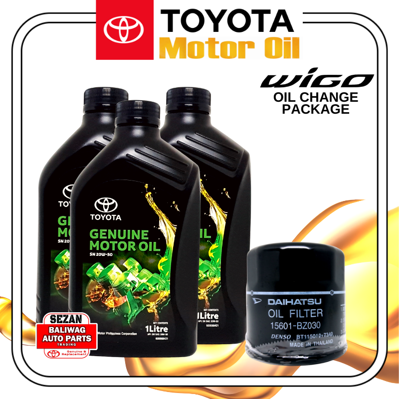 20W50 CONVENTIONAL GASOLINE OIL 3 LITERS ORIGINAL TOYOTA MOTOR OIL